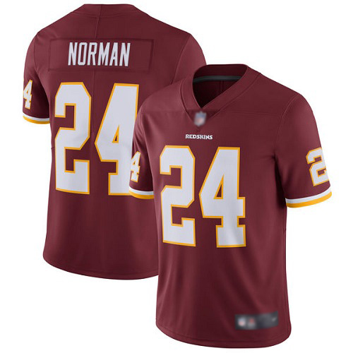 Washington Redskins Limited Burgundy Red Youth Josh Norman Home Jersey NFL Football #24 Vapor->youth nfl jersey->Youth Jersey